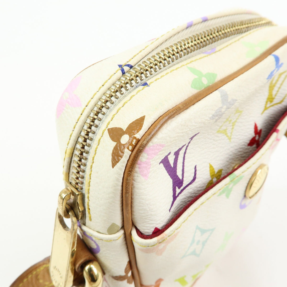 Louis Vuitton Rift Monogram Multicolor, White, Canvas, Handbag
