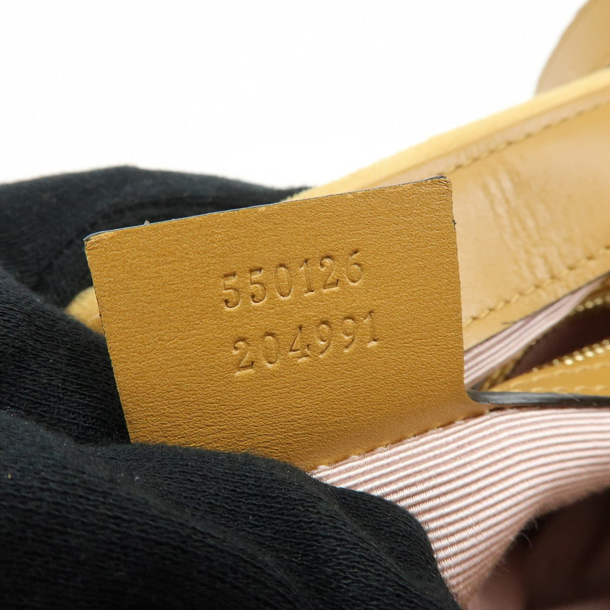 Gucci Arli Suede with Leather, Beige, Suede, Shoulder Bag