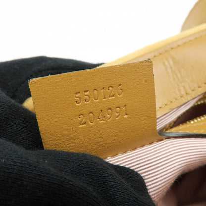 Gucci Arli Suede with Leather, Beige, Suede, Shoulder Bag