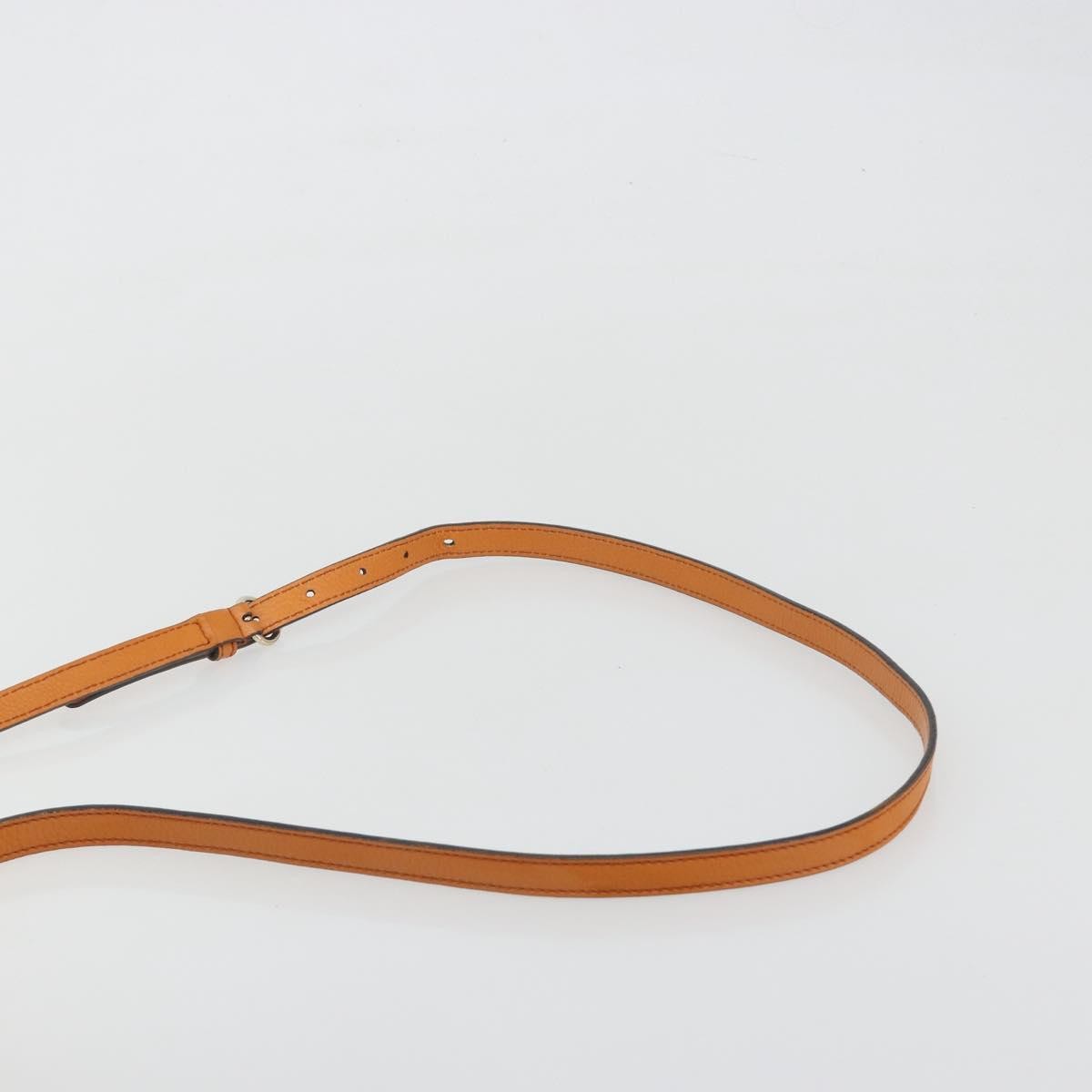 Gucci Soho Disco Leather, Orange, Leather, Shoulder Bag
