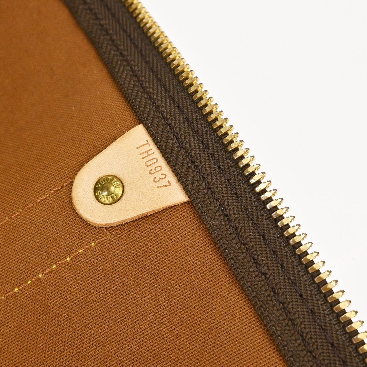 Louis Vuitton Keepall Bandouliere Monogram Canvas, Brown, Canvas, Travel Bag