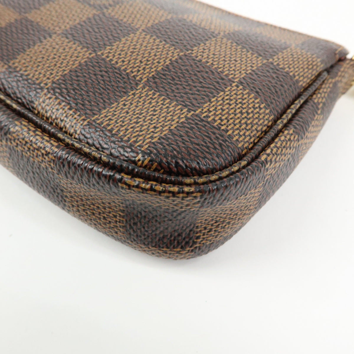 Louis Vuitton Pochette Accessoires Limited Edition Damier, Brown, Canvas, Clutch