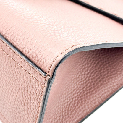 Gucci GG Marmont Top Handle Leather, Pink, Leather, Handbag