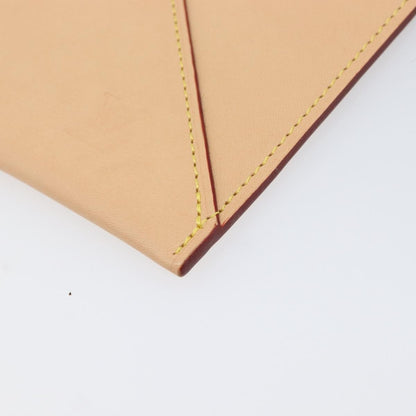 Louis Vuitton Rivets Envelope Clutch Leather, Beige, Leather, Clutch