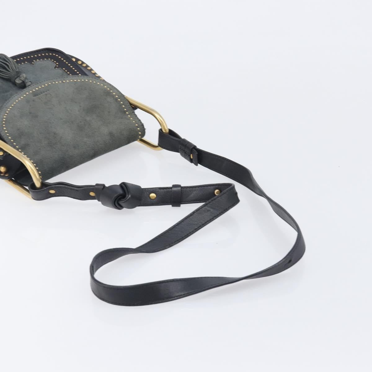 Chloe Hudson Studded Leather, Black, Leather, Handbag