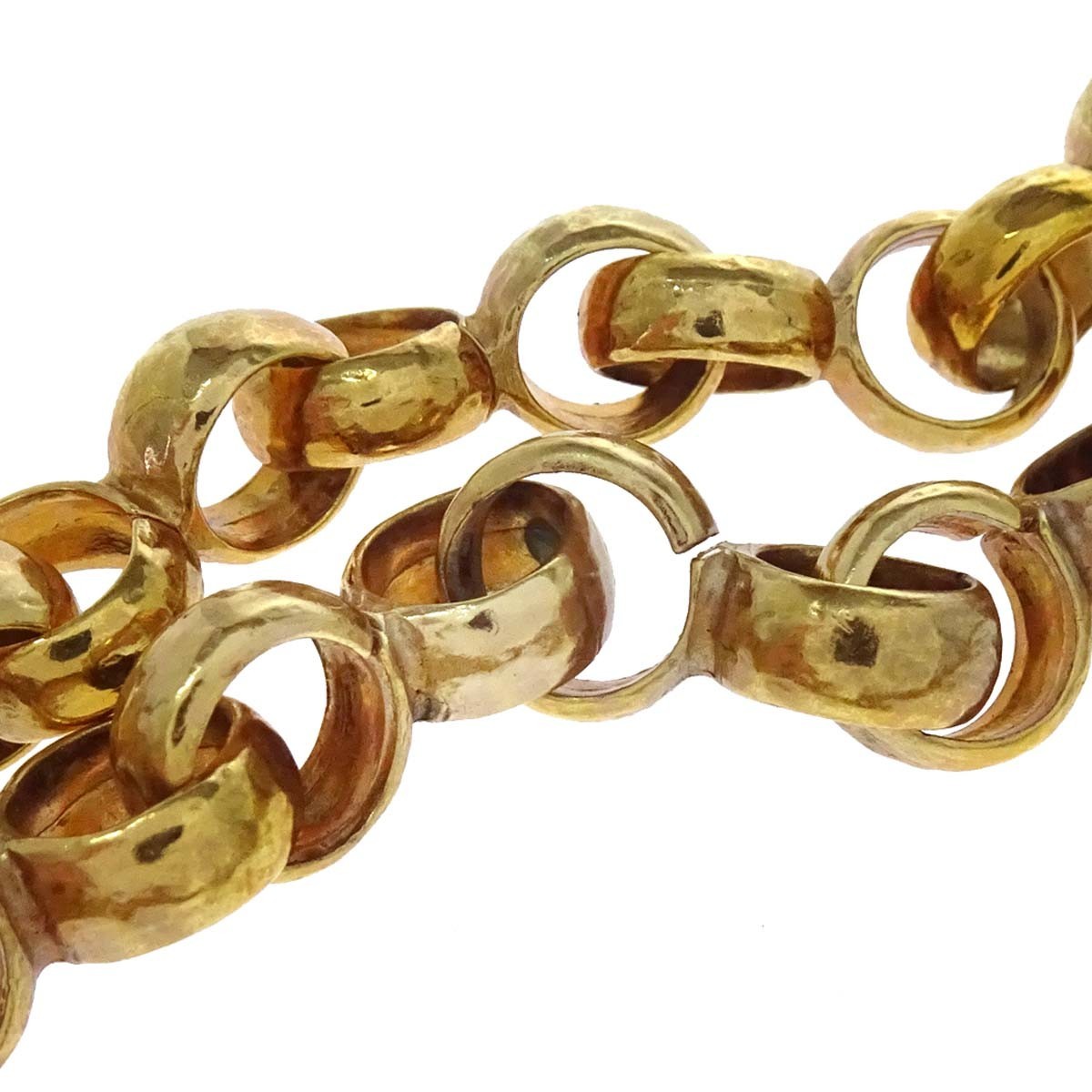 Chanel Coco Medallion Metal with Crystal, Gold, Gold Plated, Necklace