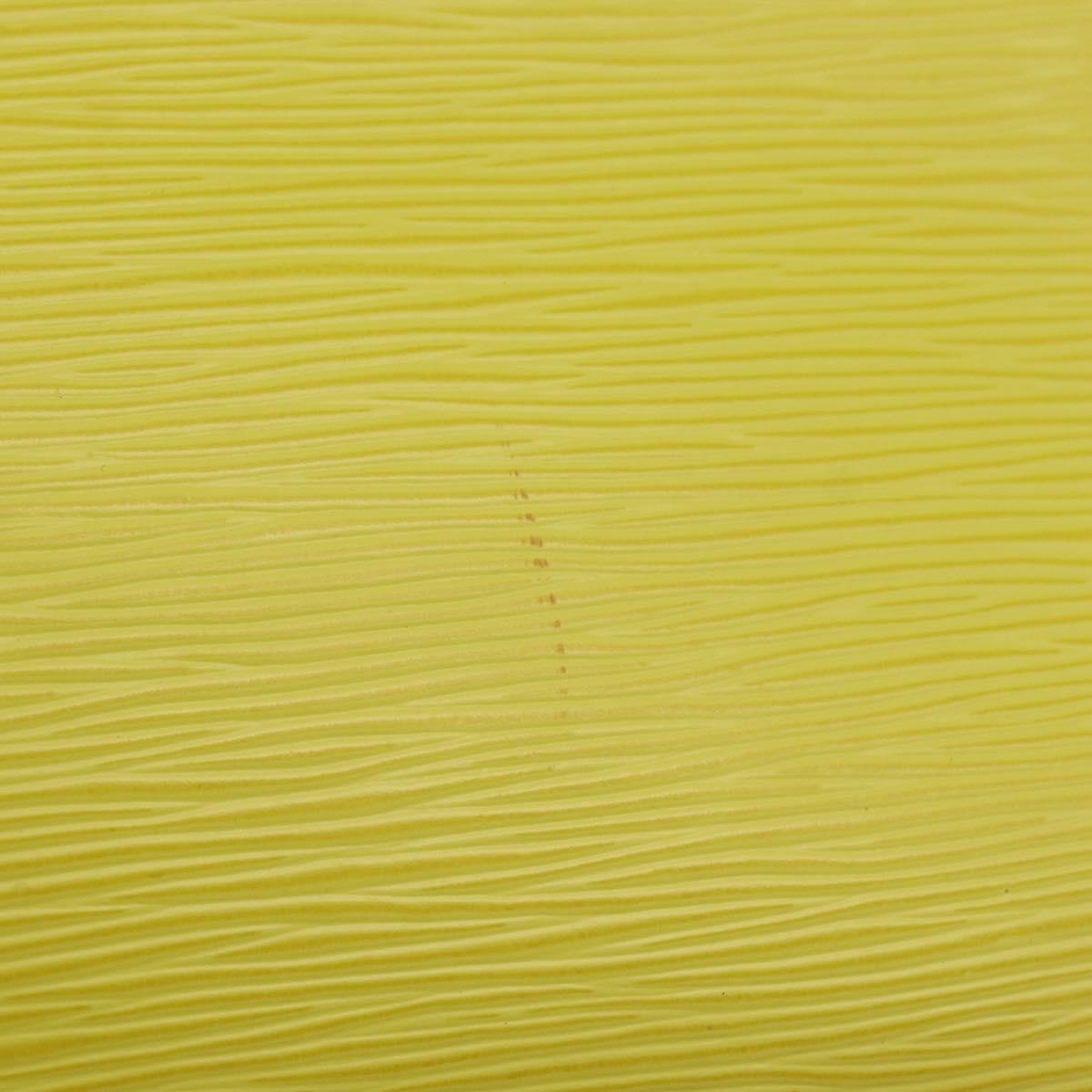 Louis Vuitton Marly Epi Leather, Yellow, Leather, Handbag