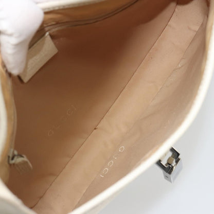 Gucci Jackie Hobo GG Canvas, Beige, Canvas, Shoulder Bag