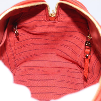 Louis Vuitton Speedy Bandouliere Monogram Empreinte Leather, Red, Leather, Handbag