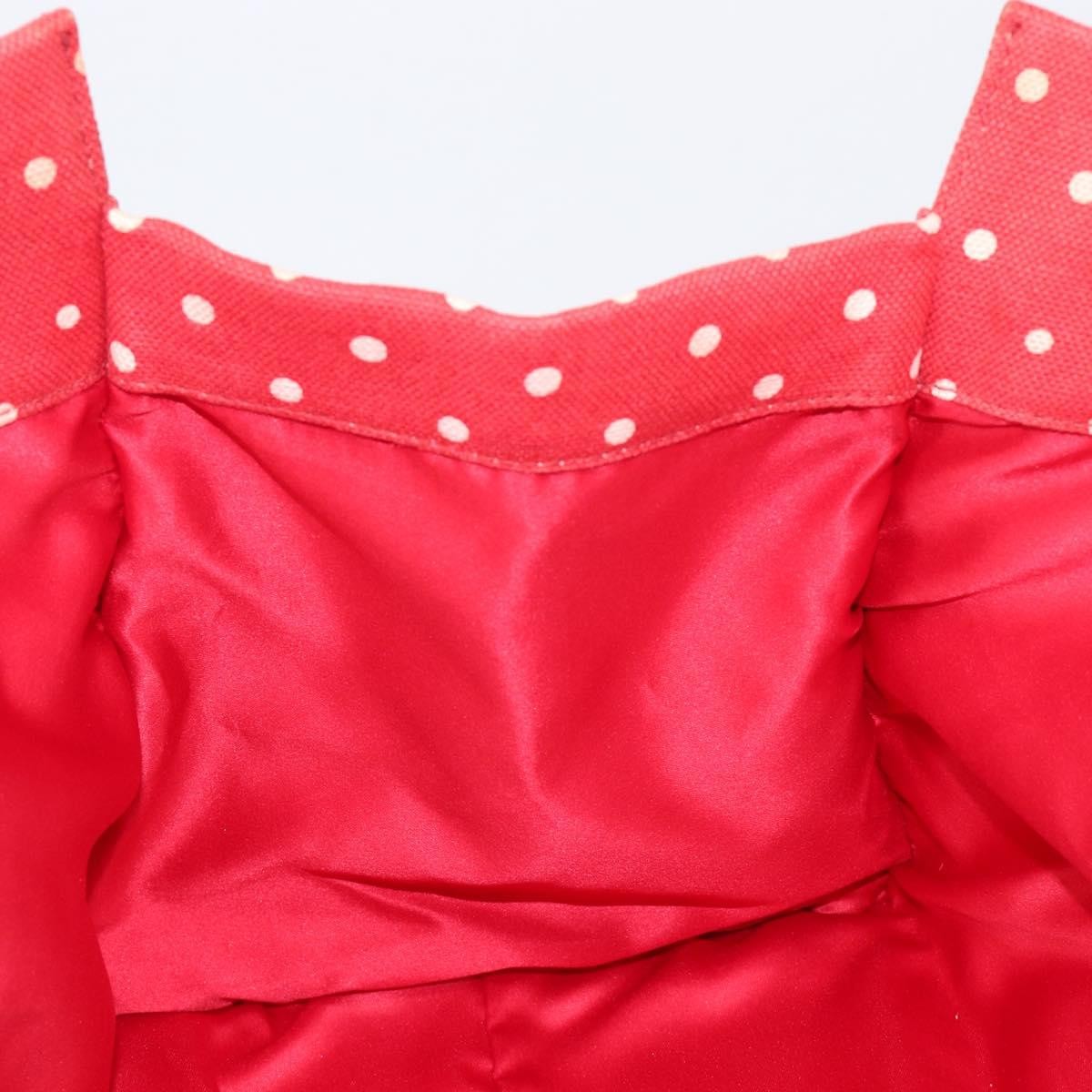 Miu Miu Beau Top Handle Leather, Red, Canvas, Handbag