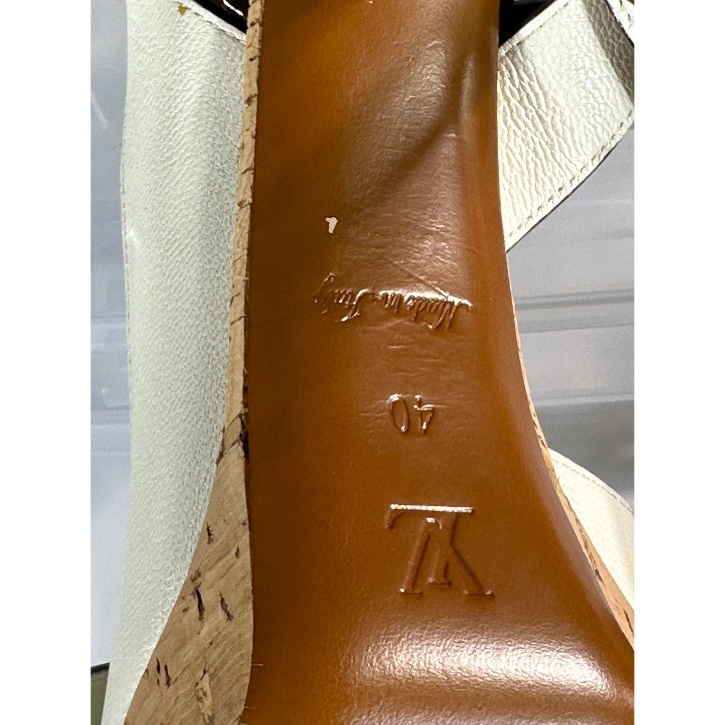 Туфли-лодочки Louis Vuitton с открытой пяткой