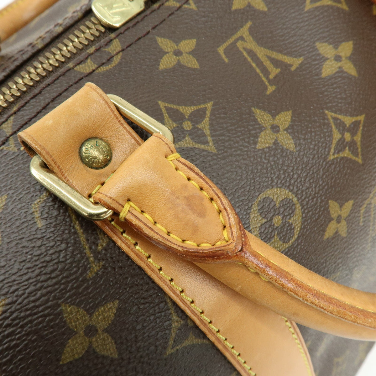 Louis Vuitton Keepall Bandouliere Monogram Canvas, Brown, Canvas, Travel Bag