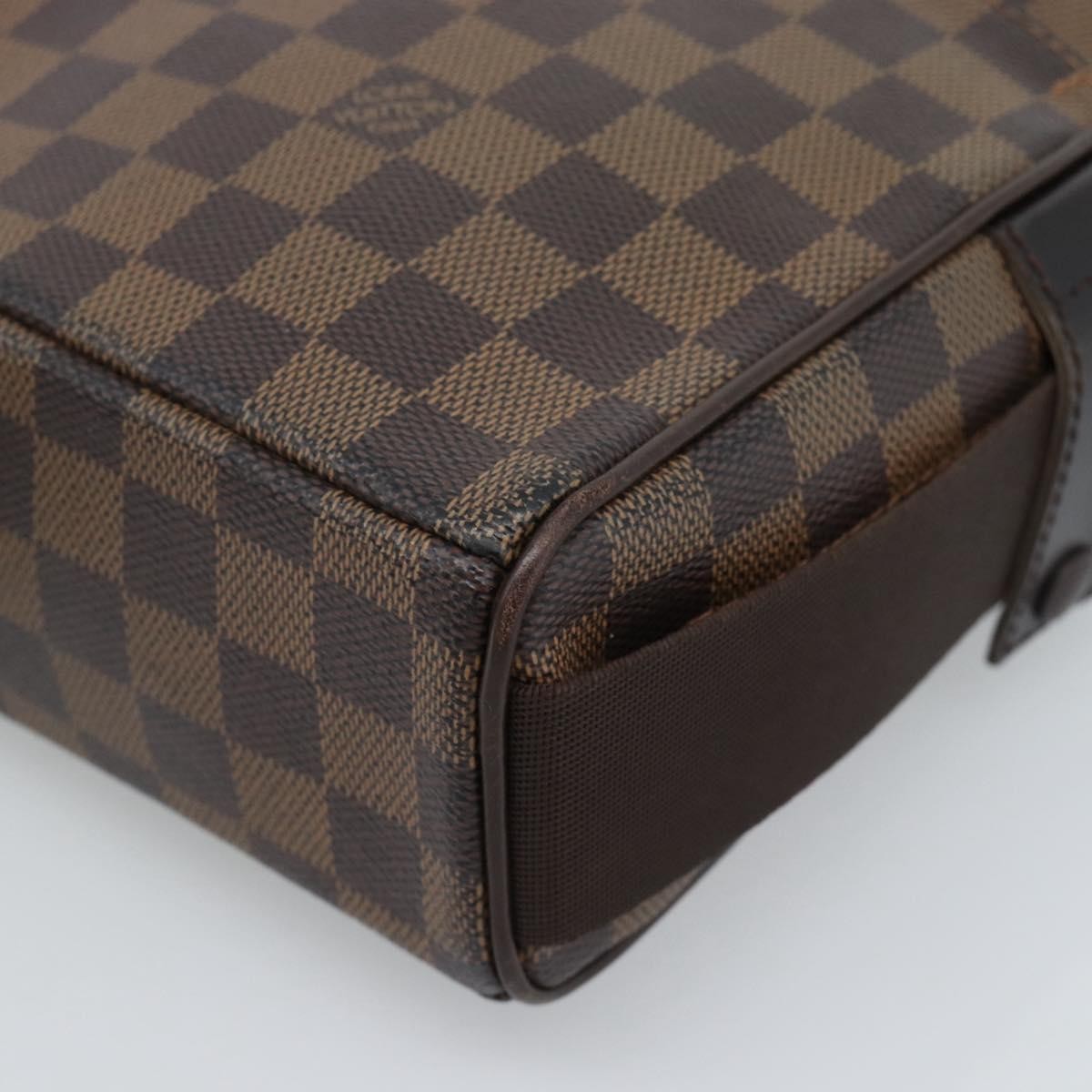 Louis Vuitton Olav Damier, Brown, Canvas, Shoulder Bag