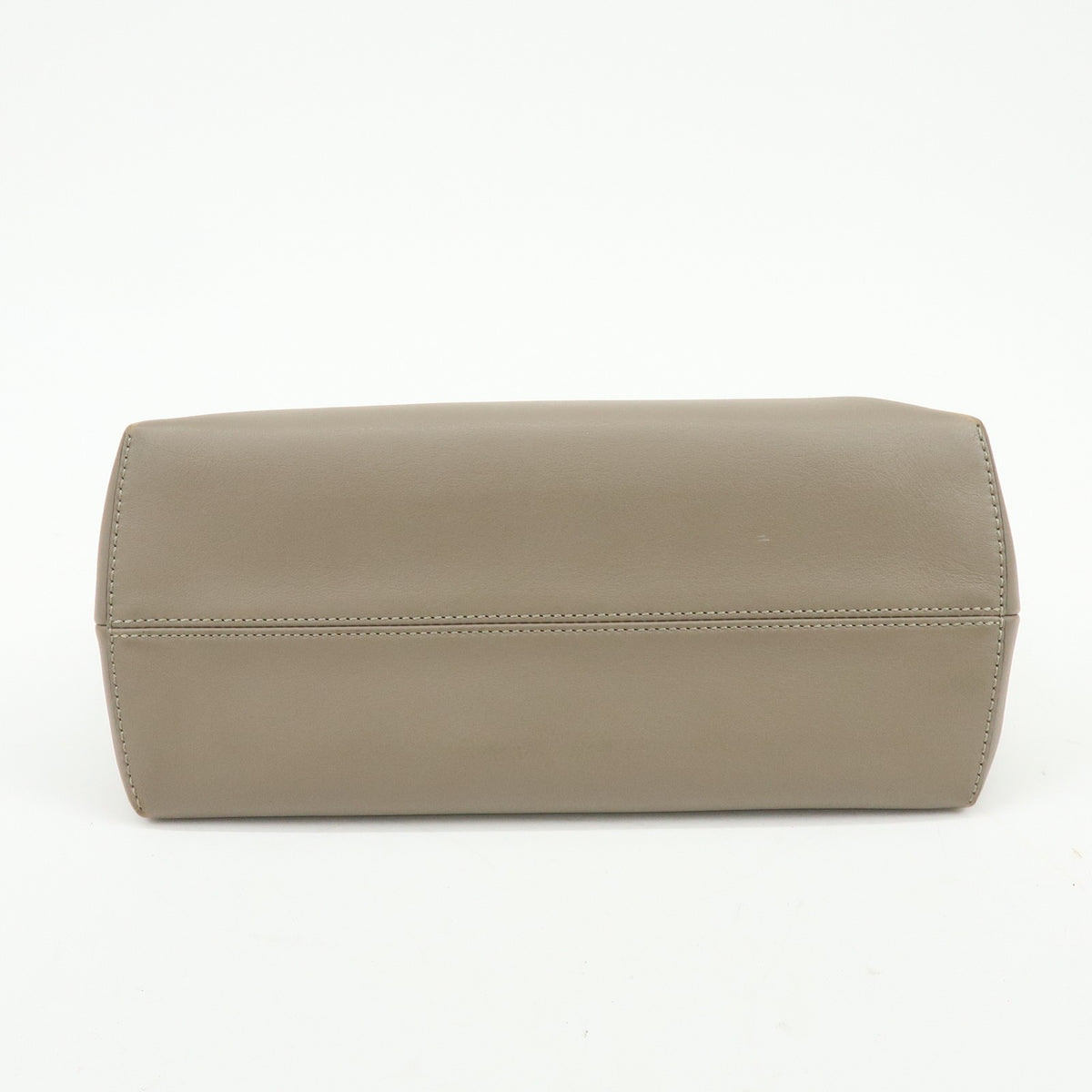 Fendi By The Way Satchel Leather, Beige, Leather, Handbag
