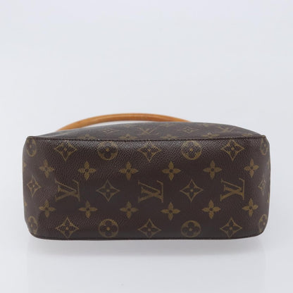 Louis Vuitton Looping Monogram Canvas, Brown, Canvas, Handbag