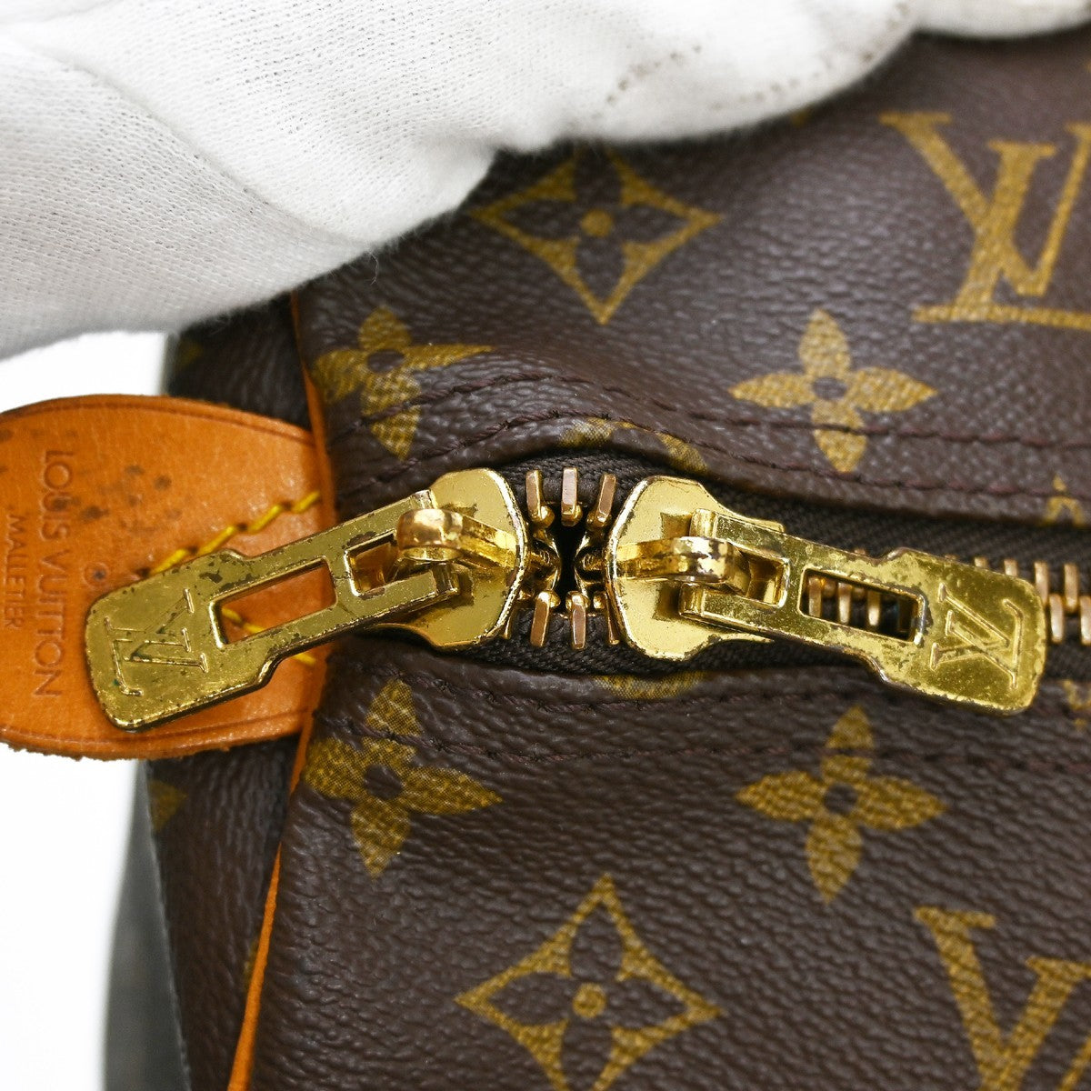 Louis Vuitton Keepall Monogram Canvas, Brown, Canvas, Travel Bag
