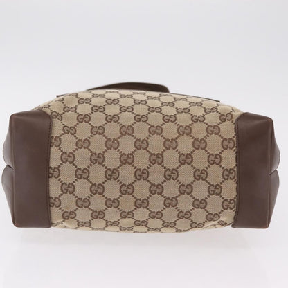 Gucci Convertible Zip GG Canvas, Beige, Canvas, Tote Bag