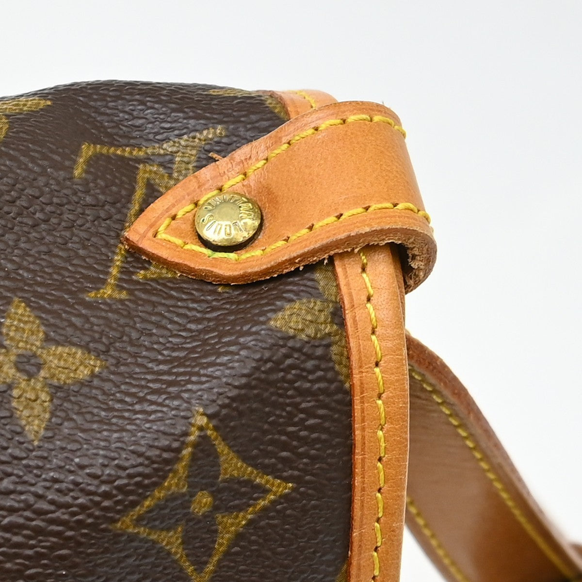 Louis Vuitton Saumur Monogram, Brown, Canvas, Shoulder Bag