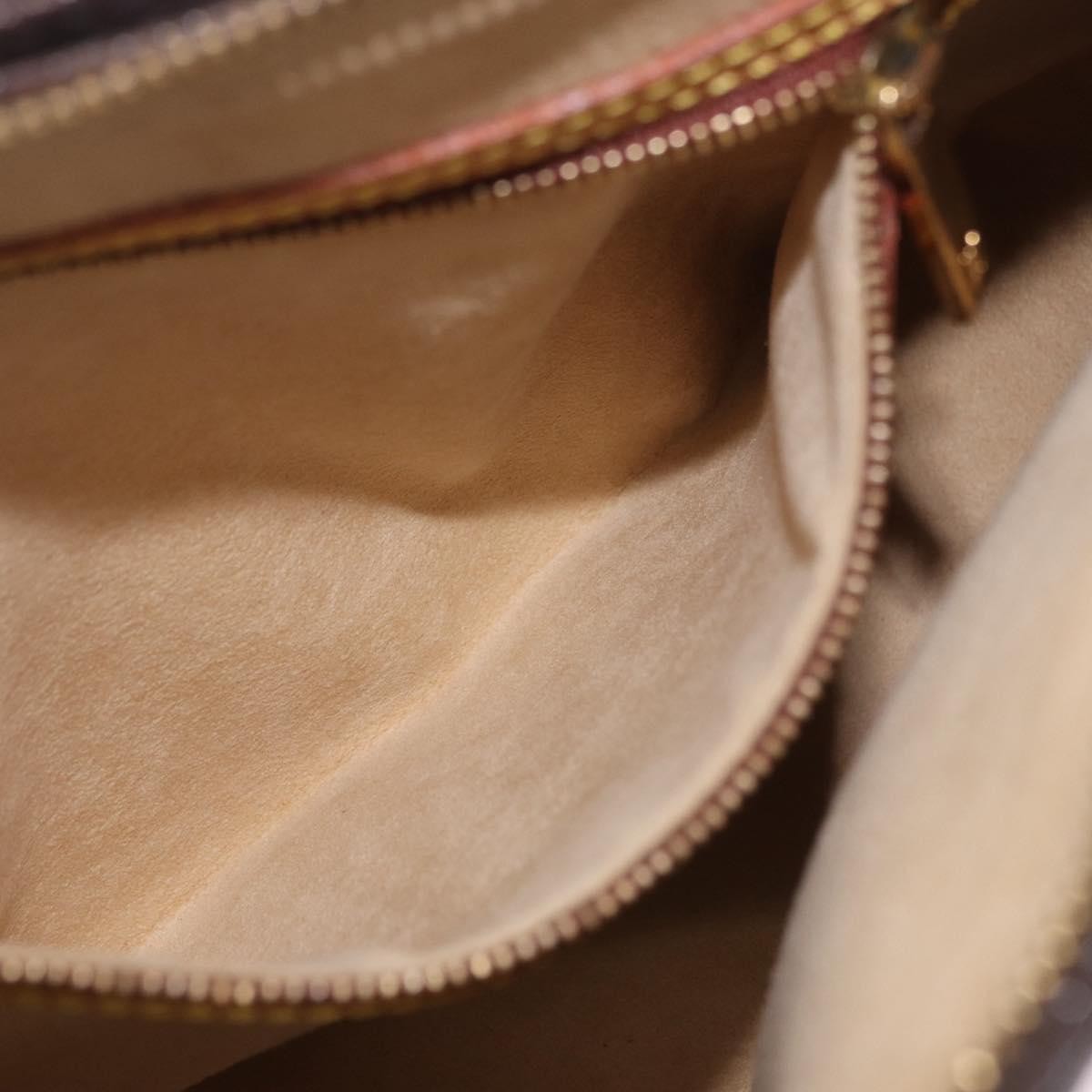 Louis Vuitton Looping Monogram Canvas, Brown, Canvas, Handbag