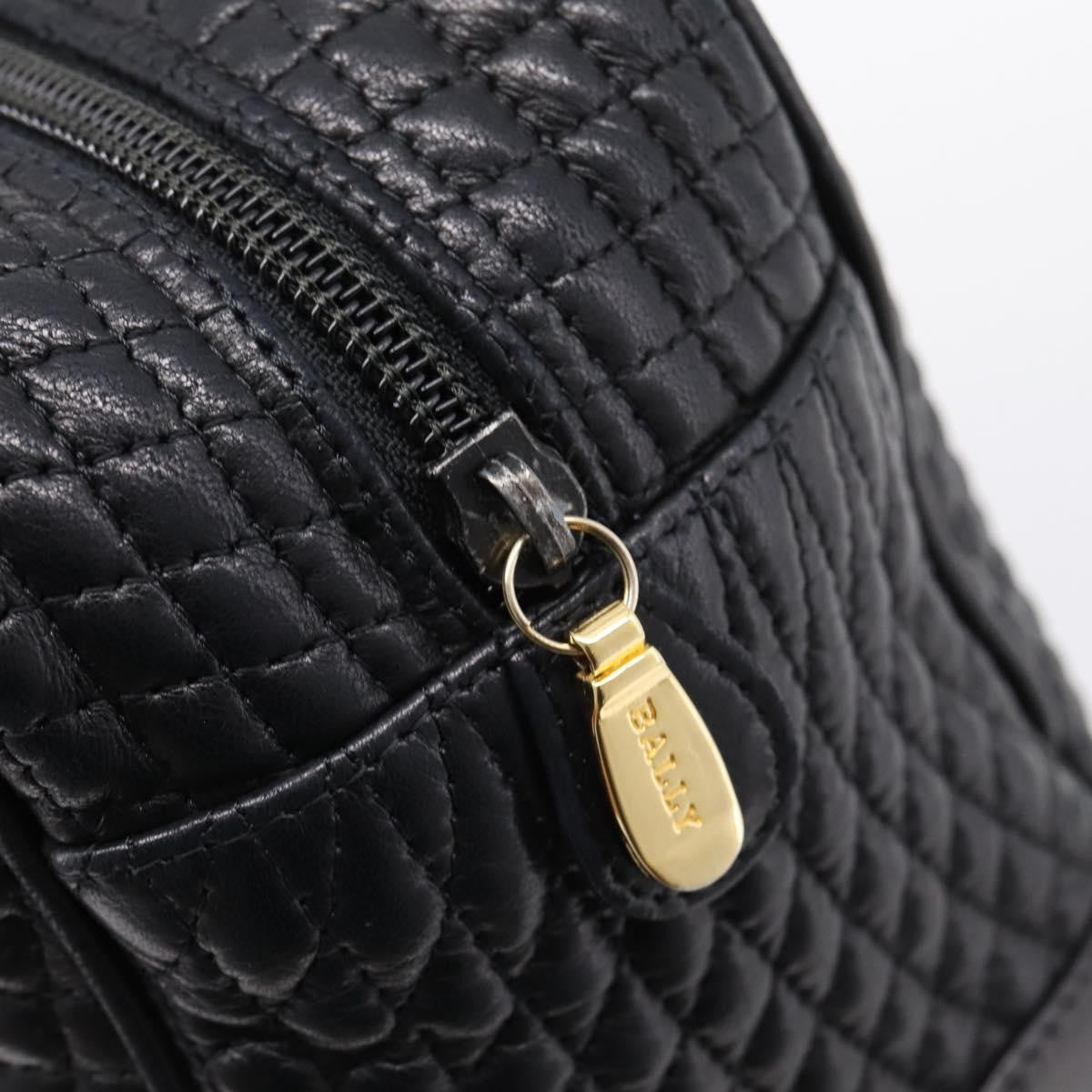 Bally Handbag Leather, Black, Leather, Handbag