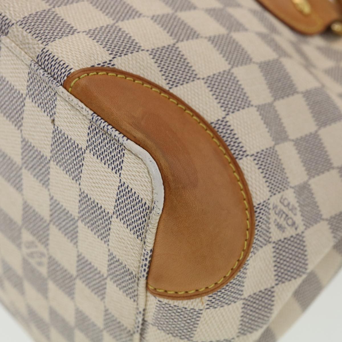 Louis Vuitton Hampstead Damier, White, Canvas, Tote Bag