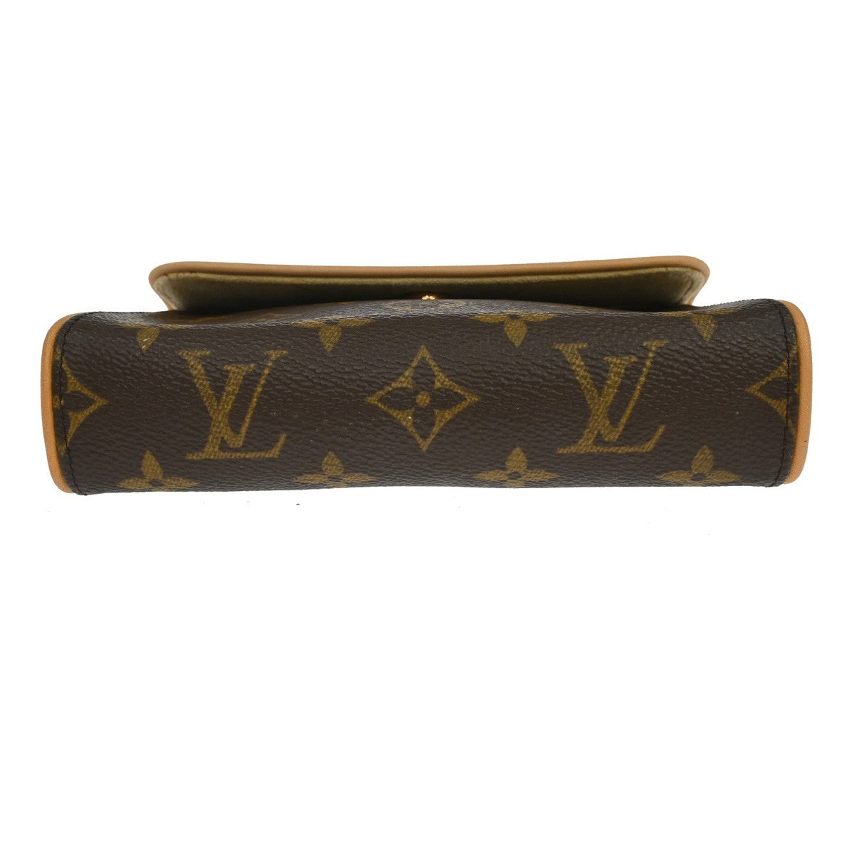 Louis Vuitton Florentine Waist Monogram Canvas, Brown, Canvas, Clutch