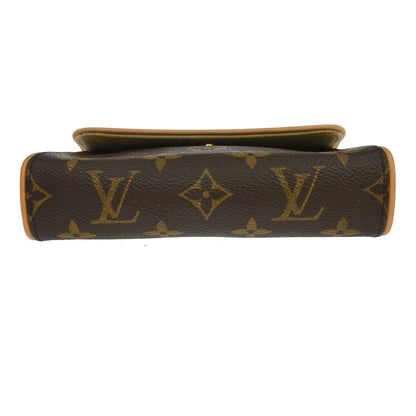Louis Vuitton Florentine Waist Monogram Canvas, Brown, Canvas, Clutch