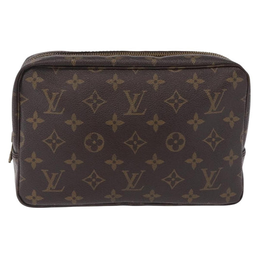 Louis Vuitton Trousse Toilette Monogram Canvas, Brown, Canvas, Clutch