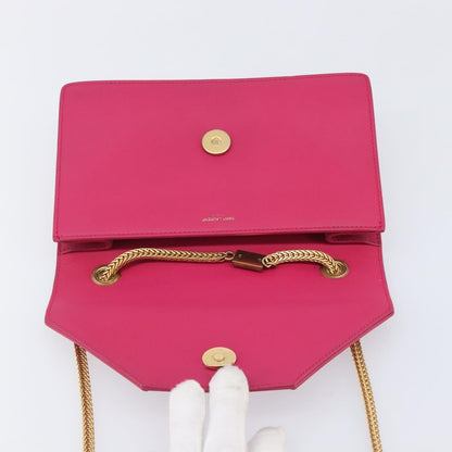 Saint Laurent Betty Leather, Pink, Leather, Handbag