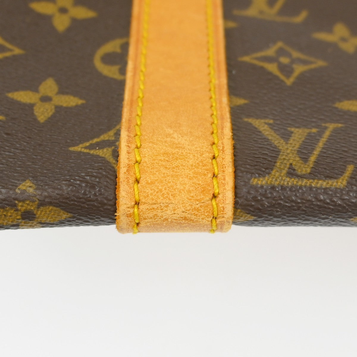 Louis Vuitton Keepall Monogram, Brown, Canvas, Travel Bag