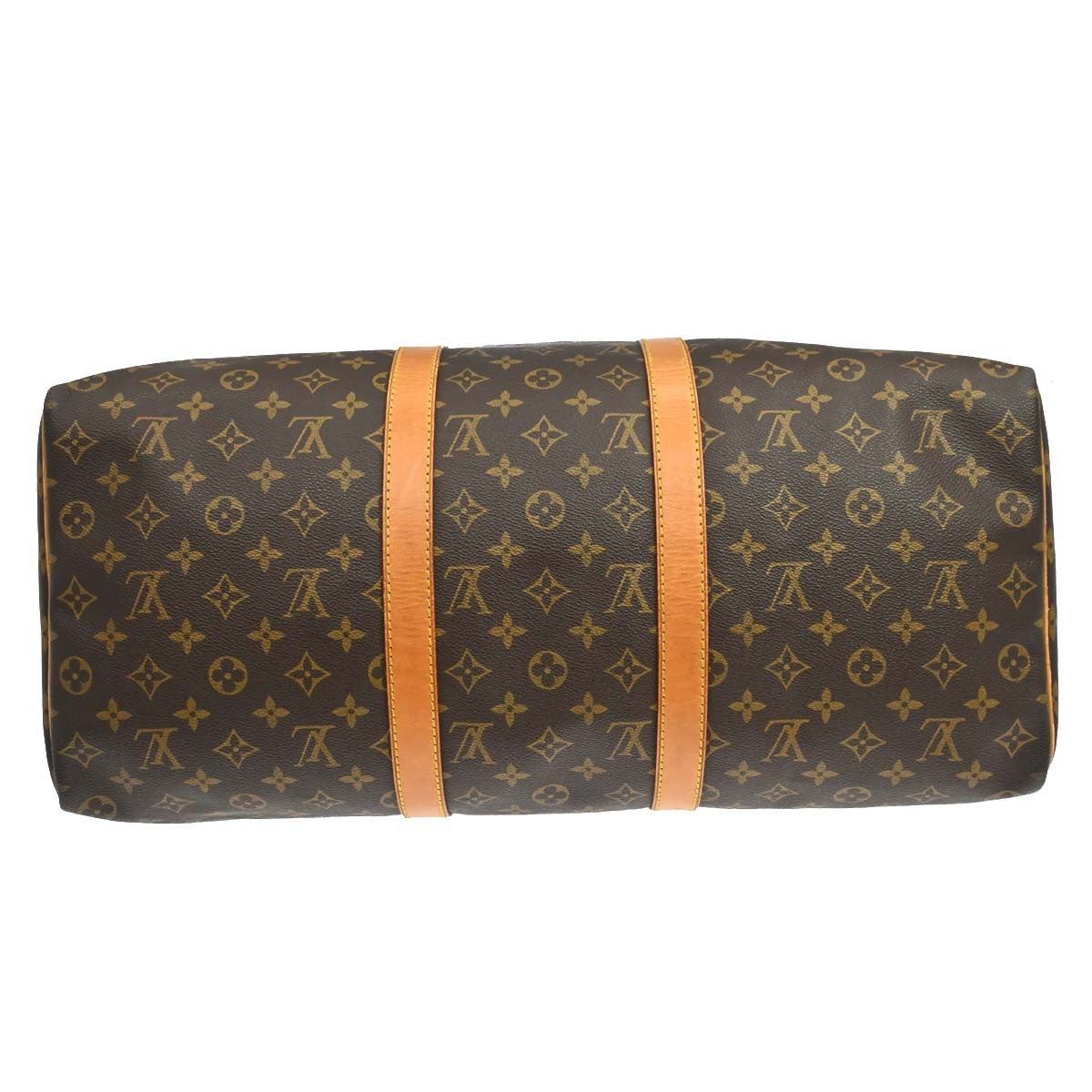 Louis Vuitton Keepall Monogram Canvas, Brown, Canvas, Travel Bag