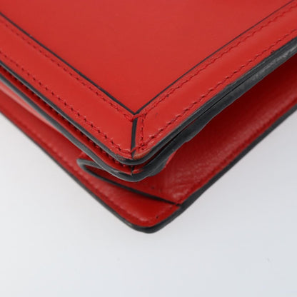Loewe Barcelona Leather, Red, Leather, Shoulder Bag