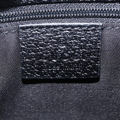 Gucci Buckle Waist GG Canvas, Black, Canvas, Handbag
