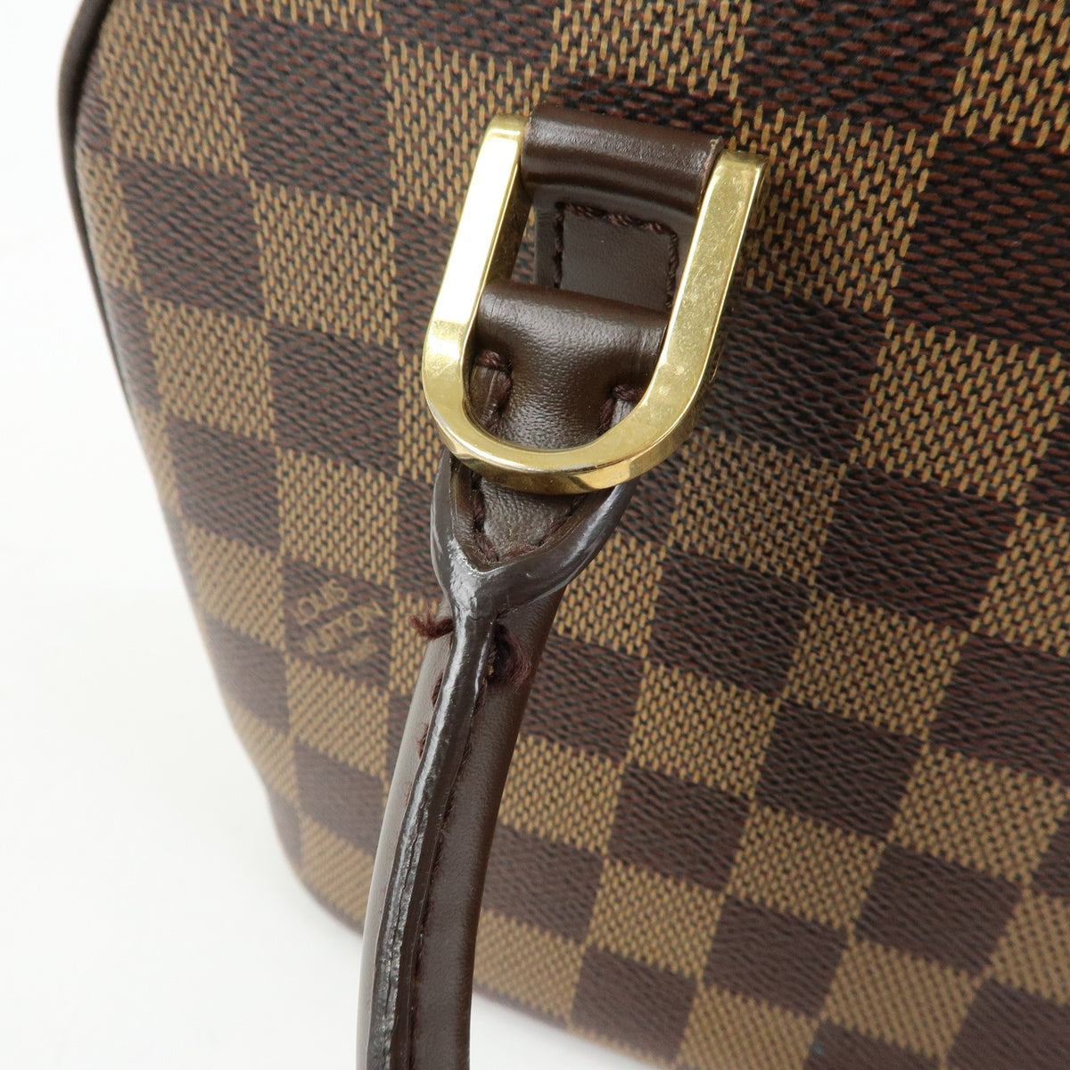 Louis Vuitton Sarria Damier, Brown, Canvas, Handbag