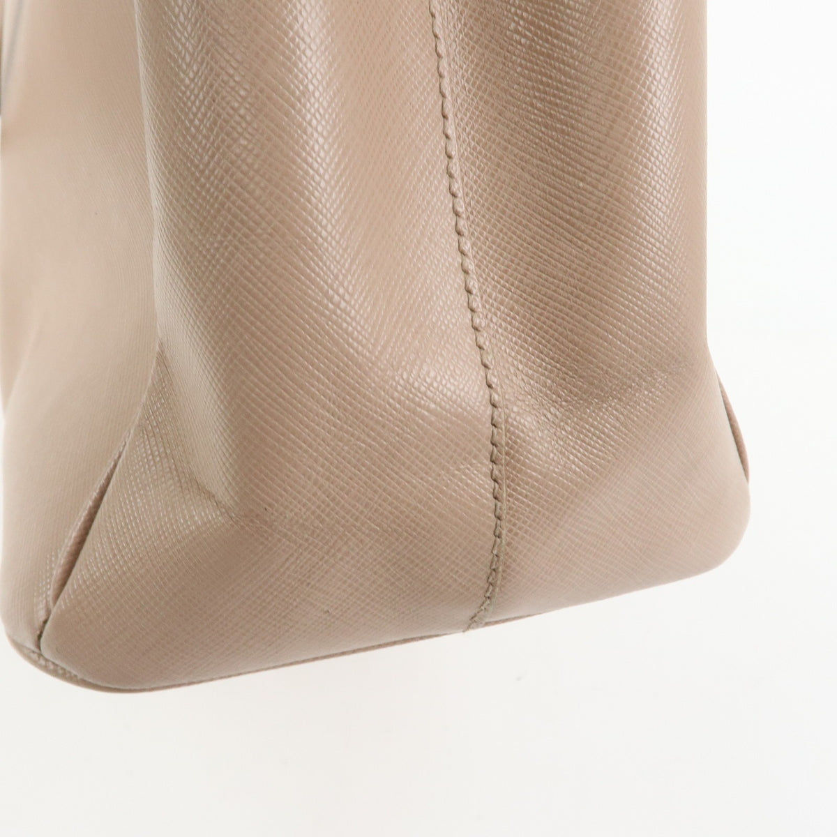 Prada Galleria Double Zip Saffiano Leather, Pink, Leather, Tote Bag