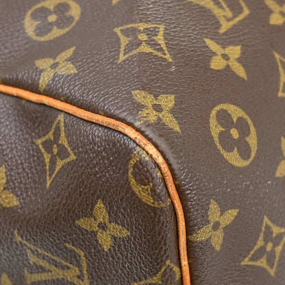 Louis Vuitton Keepall Monogram Canvas, Brown, Canvas, Travel Bag
