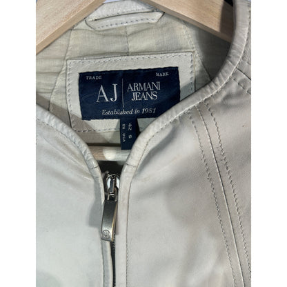 Armani Jeans Leather Jacket