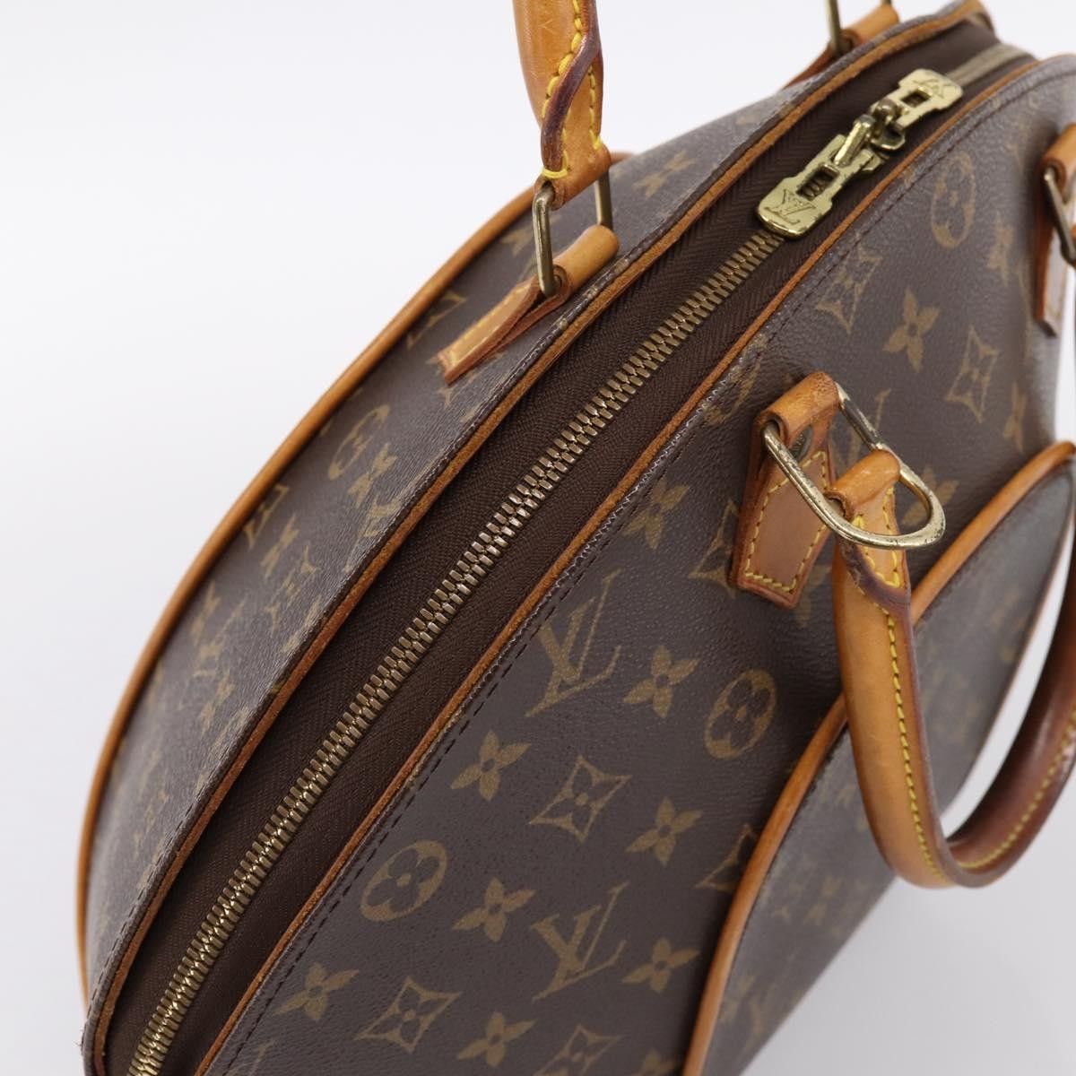 Louis Vuitton Ellipse Monogram, Brown, Canvas, Handbag