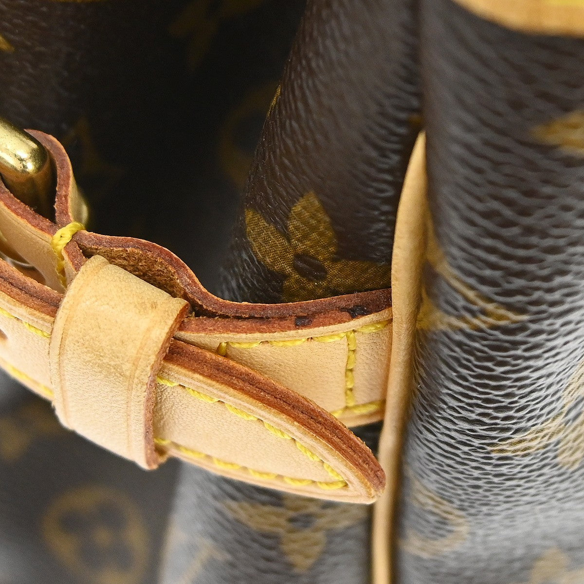 Louis Vuitton Batignolles Monogram Canvas, Brown, Canvas, Tote Bag