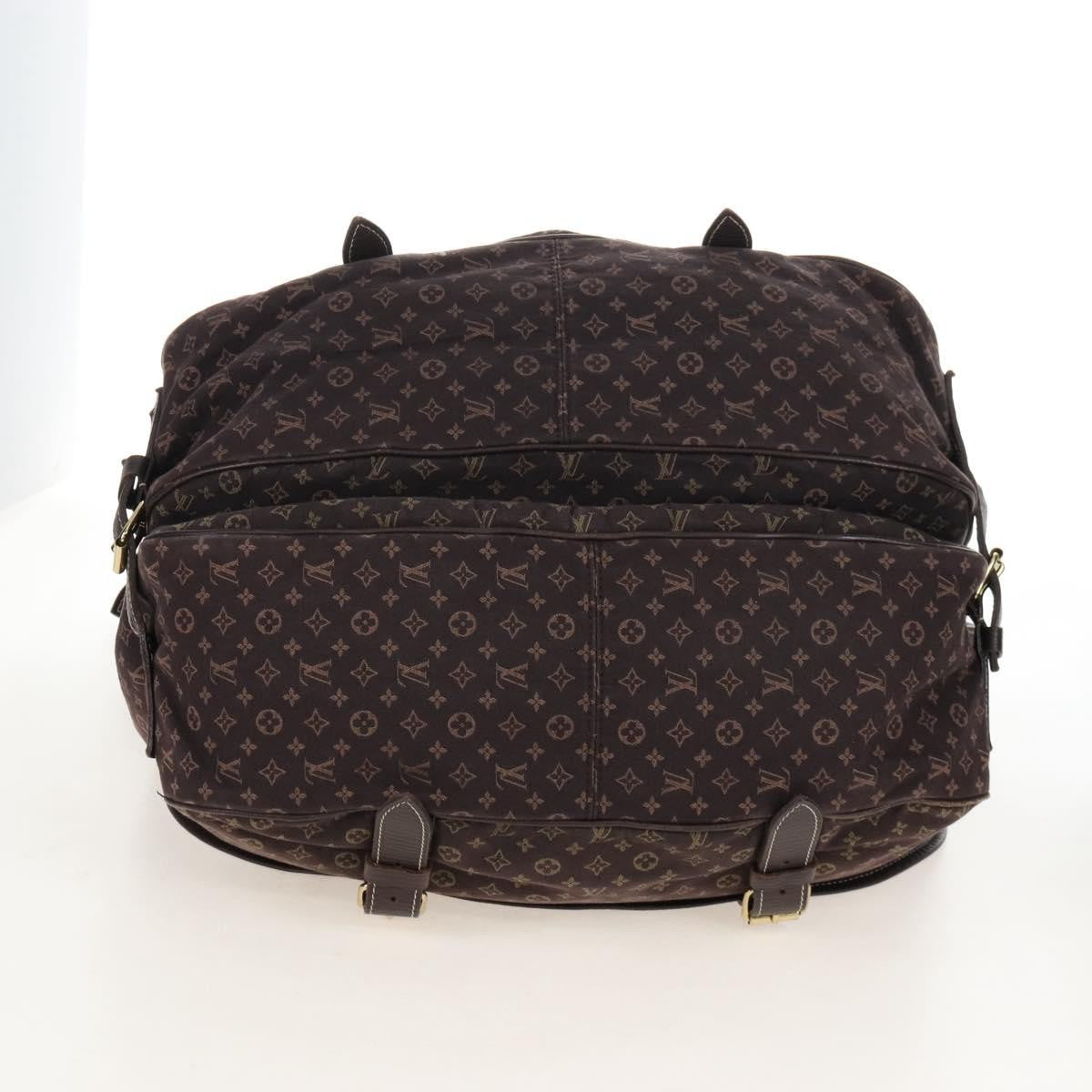 Louis Vuitton Saumur Mini Lin, Brown, Canvas, Shoulder Bag