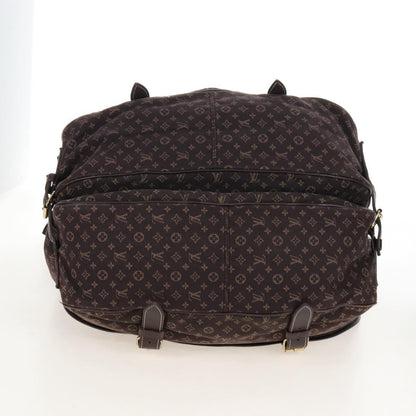 Louis Vuitton Saumur Mini Lin, Brown, Canvas, Shoulder Bag