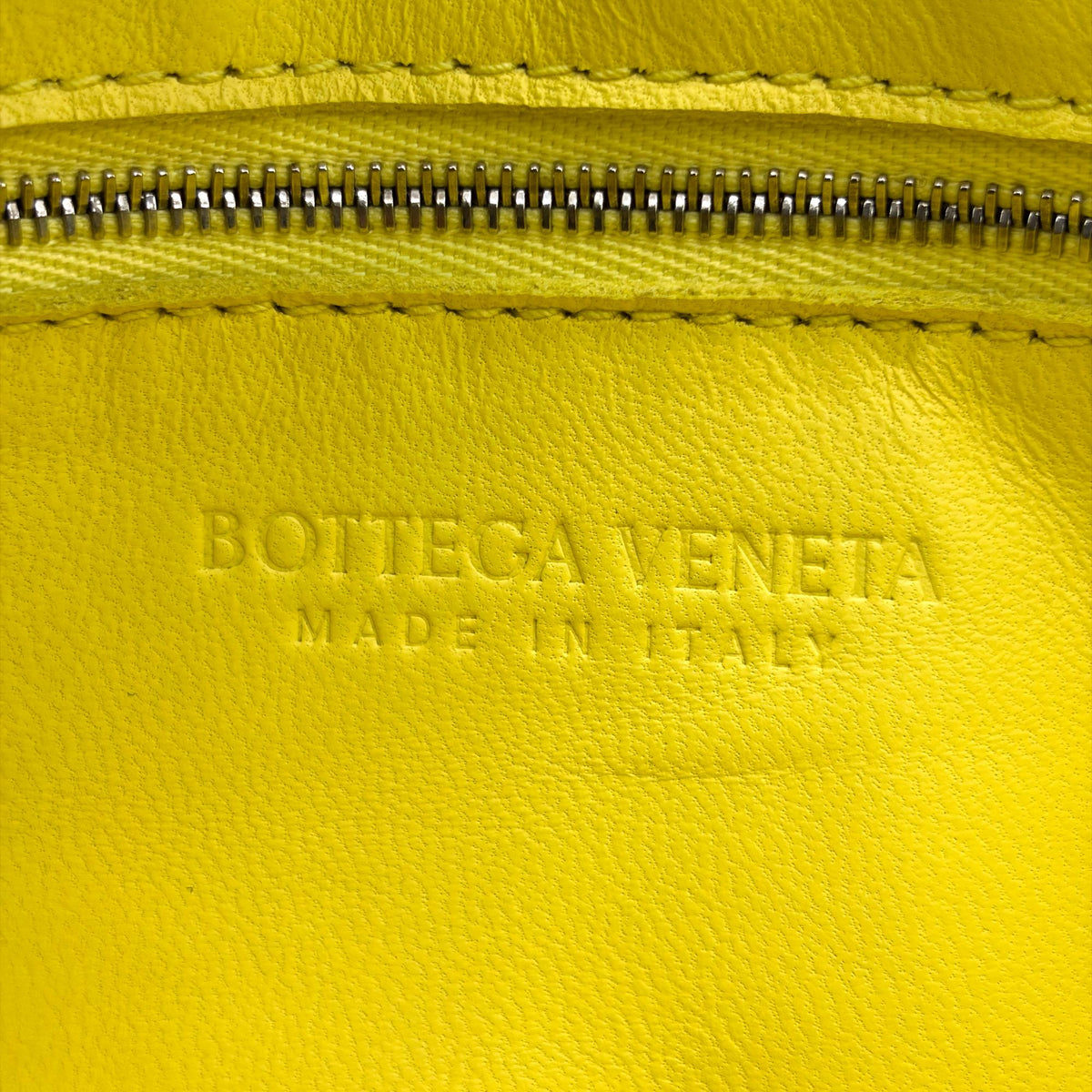 Bottega Veneta Cassette Maxi Intrecciato Leather, Yellow, Leather, Crossbody Bag