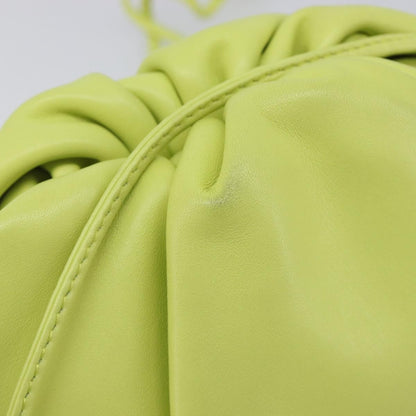 Bottega Veneta The Pouch Coin Purse Leather, Green, Leather, Clutch