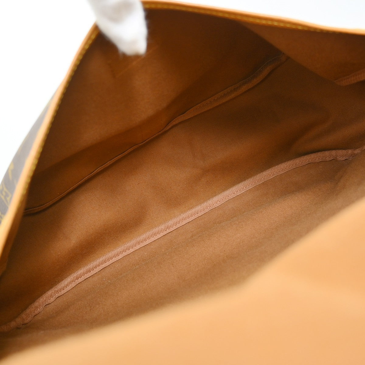 Louis Vuitton Saumur Monogram Canvas, Brown, Canvas, Shoulder Bag