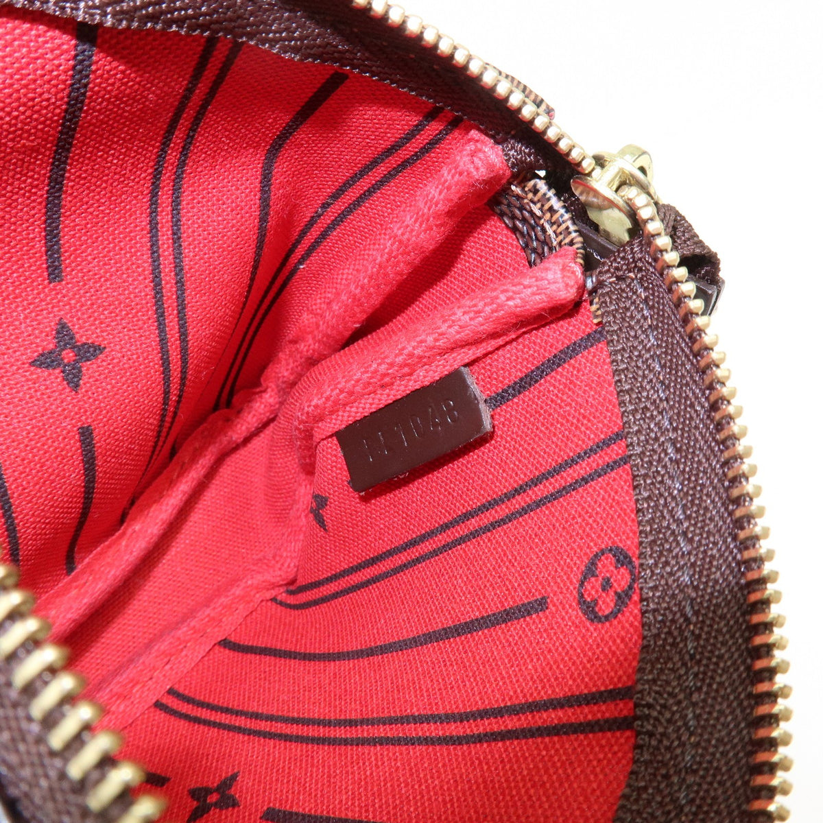 Louis Vuitton Pochette Accessoires Limited Edition Damier, Brown, Canvas, Clutch