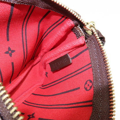 Louis Vuitton Pochette Accessoires Limited Edition Damier, Brown, Canvas, Clutch