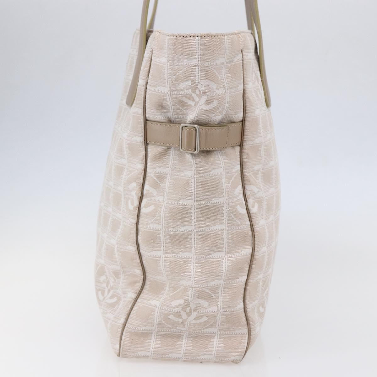 Chanel Travel Line Tote Nylon, Pink, Canvas, Tote bag
