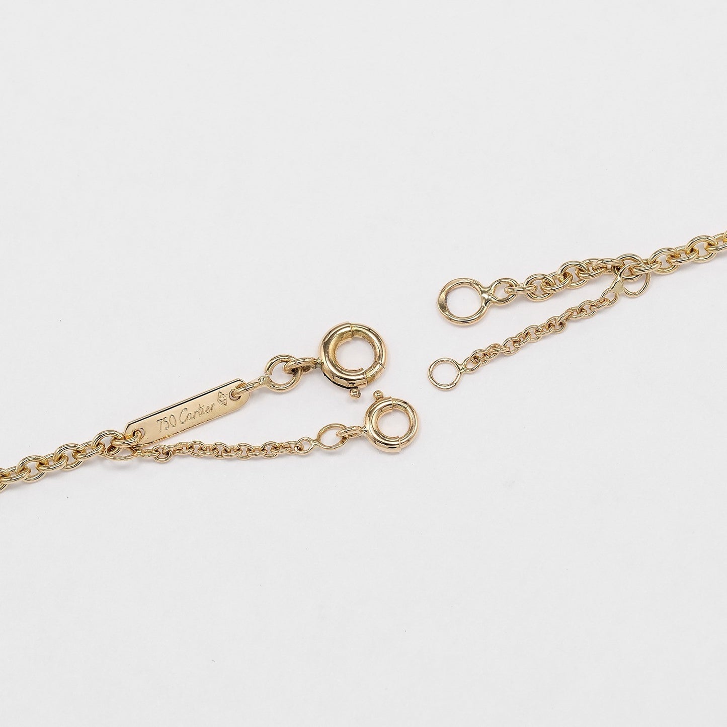 Cartier Trinity Pendant 18K Tricolor Gold, Gold, Yellow Gold, Necklace