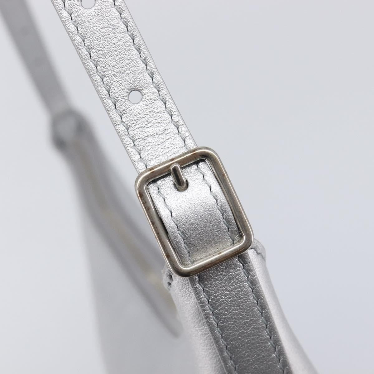 Balenciaga Mary Kate Sling Leather, Silver, Leather, Handbag