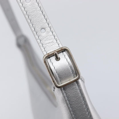 Balenciaga Mary Kate Sling Leather, Silver, Leather, Handbag